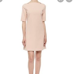 Theory light pink shift dress